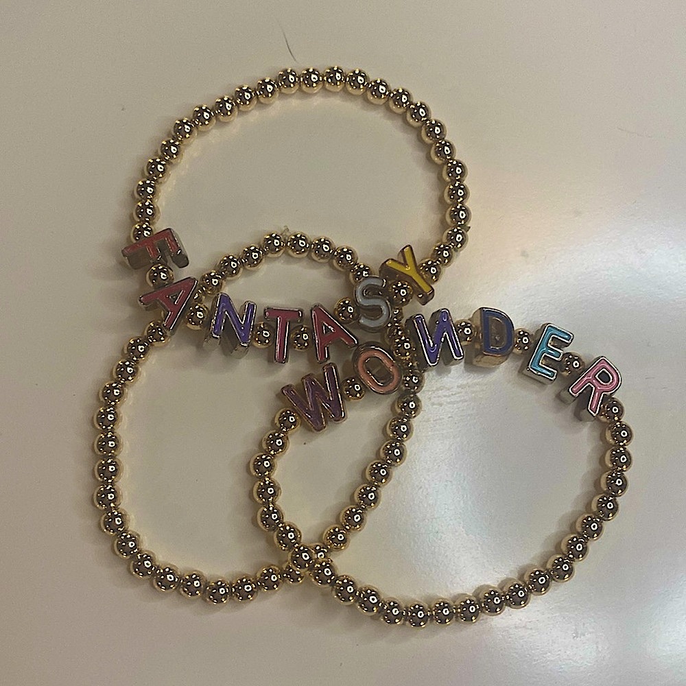 Trio Set of Disney Inspired Bracelets 🩷💜